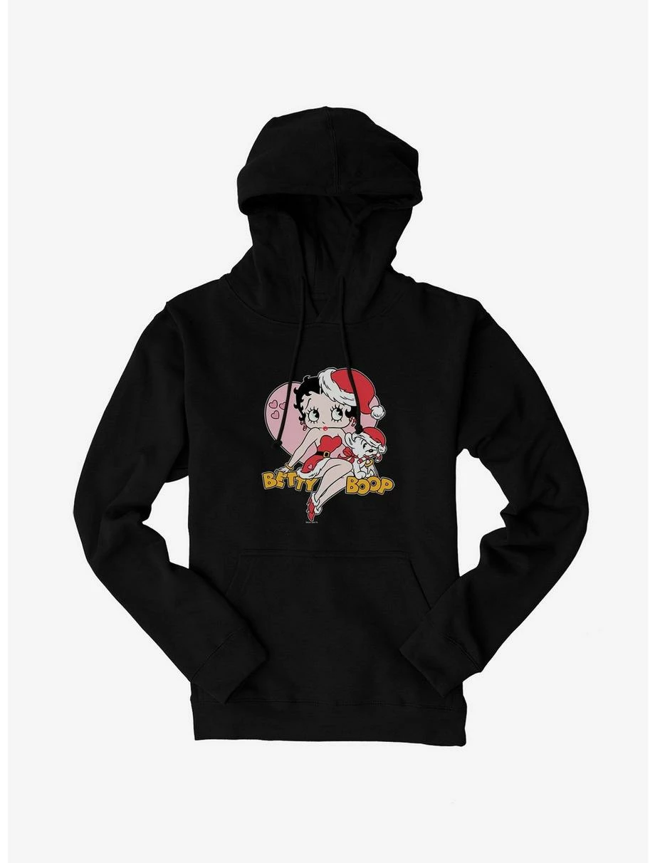 Betty Boop Pudgys Christmas Hoodie 1 Betty Boop Pudgys Christmas Hoodie