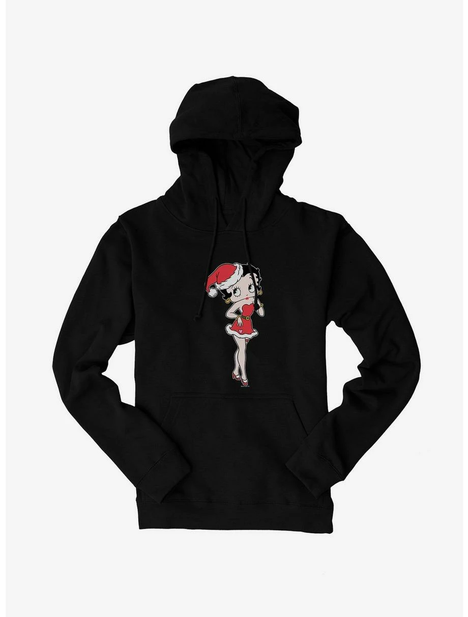 Betty Boop Santa Betty Hoodie 1 Betty Boop Santa Betty Hoodie