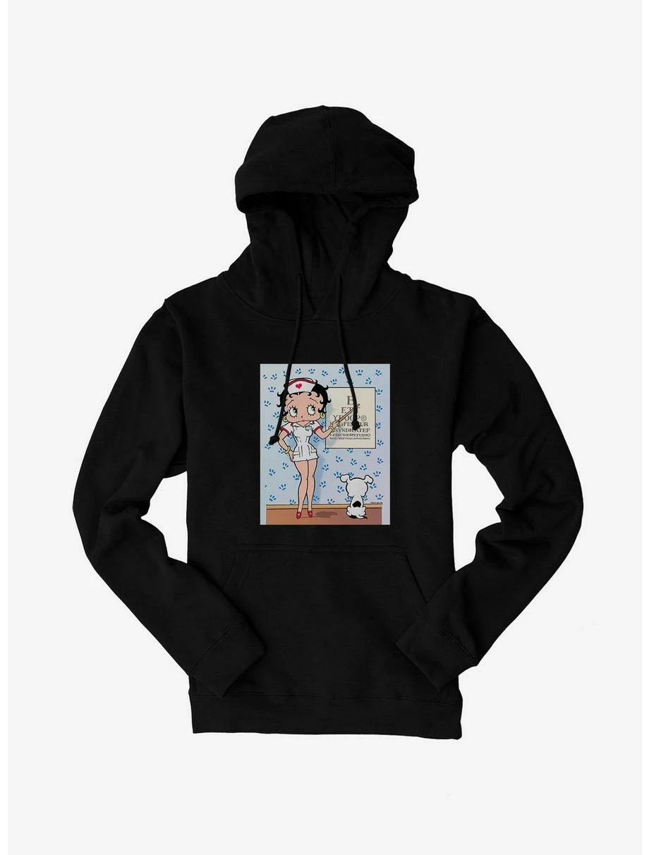 Betty Boop Snellen Eye Chart Hoodie 1 Betty Boop Snellen Eye Chart Hoodie