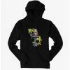 Betty Boop USA Rainbow Heart And Stars Hoodie