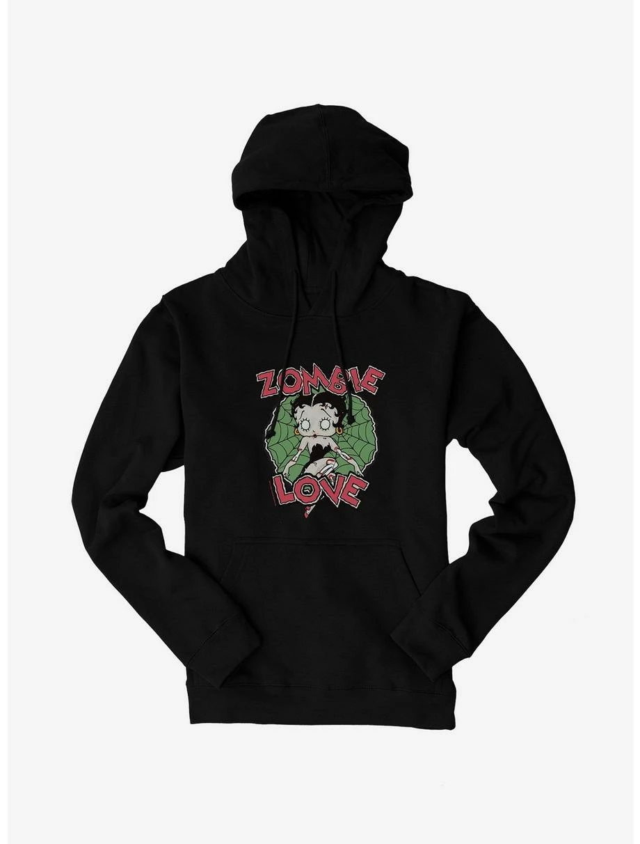 Betty Boop Zombie Love Hoodie 1 Betty Boop Zombie Love Hoodie