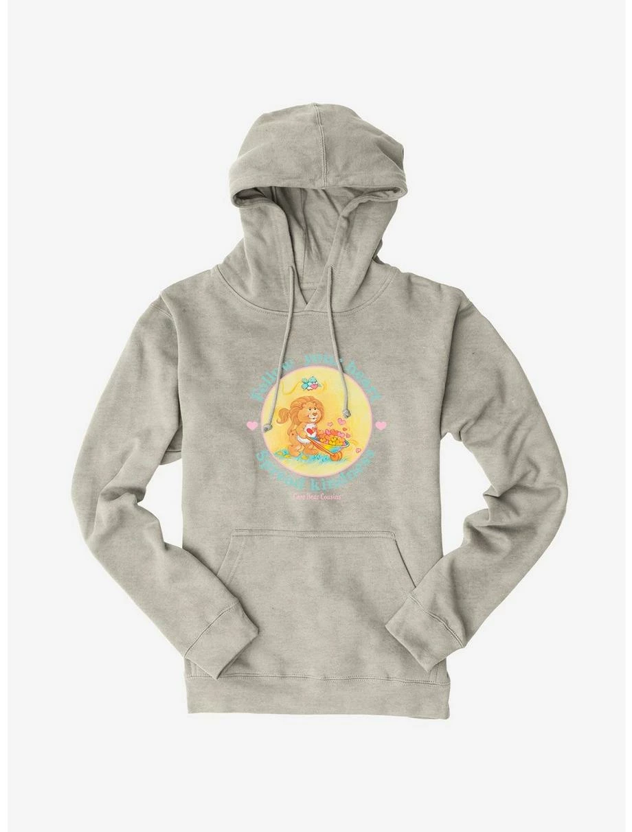Care Bear Cousins Brave Heart Lion Follow Your Heart Hoodie 1 Care Bear Cousins Brave Heart Lion Follow Your Heart Hoodie