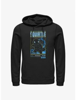 Pokemon Squirtle Grid Hoodie