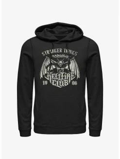 Stranger Things Hellfire Club Metal Band Hoodie