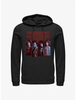 Stranger Things Robin, Steve, Eddie, Nancy Hoodie