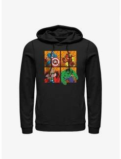 Marvel Avengers Halloween Panels Hoodie