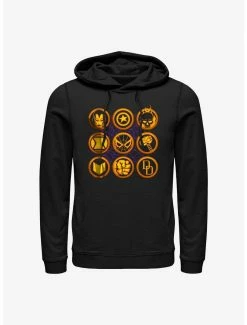 Marvel Avengers Hero Icons Hoodie