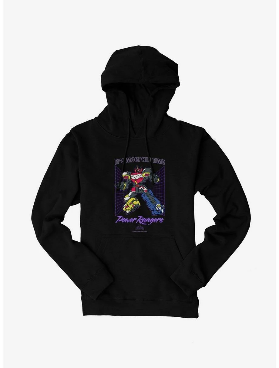 Mighty Morphin Power Rangers It's Morphin Time Alpha 5 Hoodie 1 Mighty Morphin Power Rangers It's Morphin Time Alpha 5 Hoodie