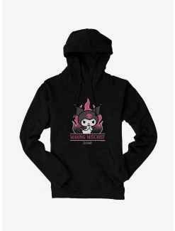 Kuromi Making Mischief Hoodie