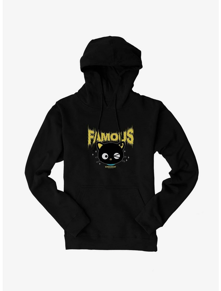 Chococat Famous Metal Font Hoodie 1 Chococat Famous Metal Font Hoodie