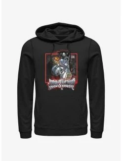 Disney Treasure Planet Metal Pirate John Silver Hoodie